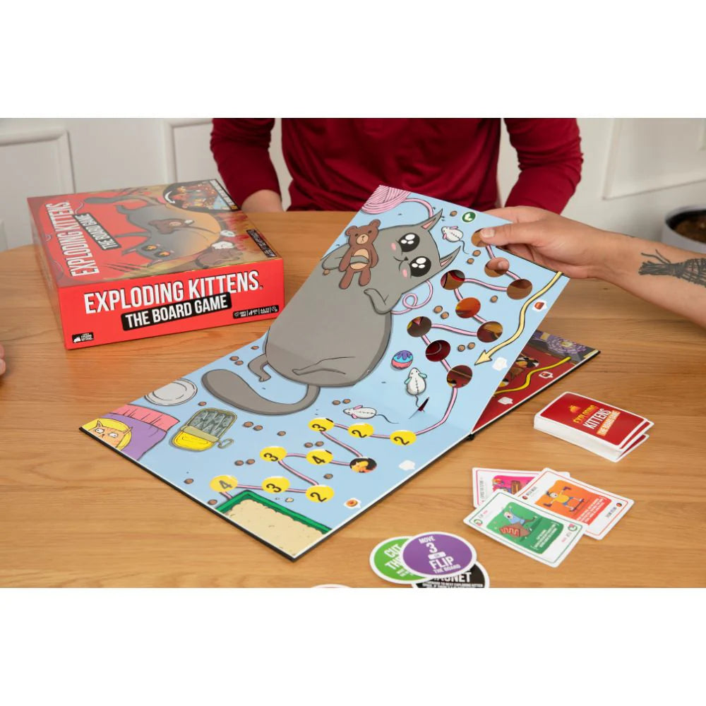 Exploding Kittens: El Juego de Tablero (español)