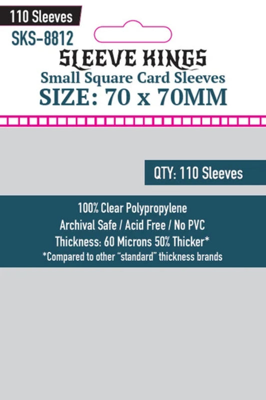 Micas Sleeve Kings Small Square 70 x 70 mm