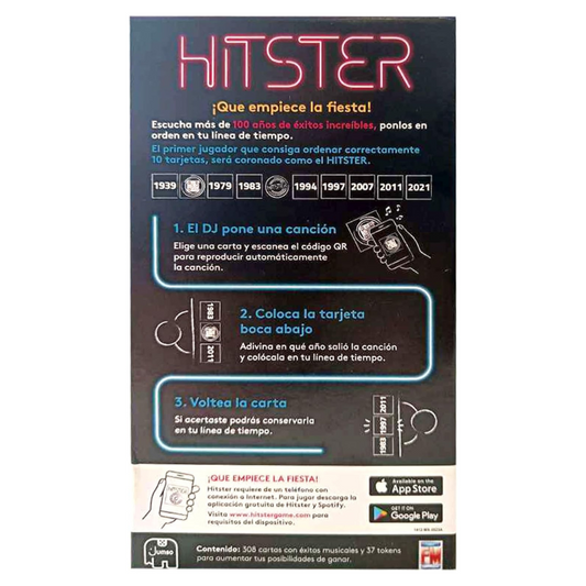 Hitster - El Juego de los Super Hits (español)