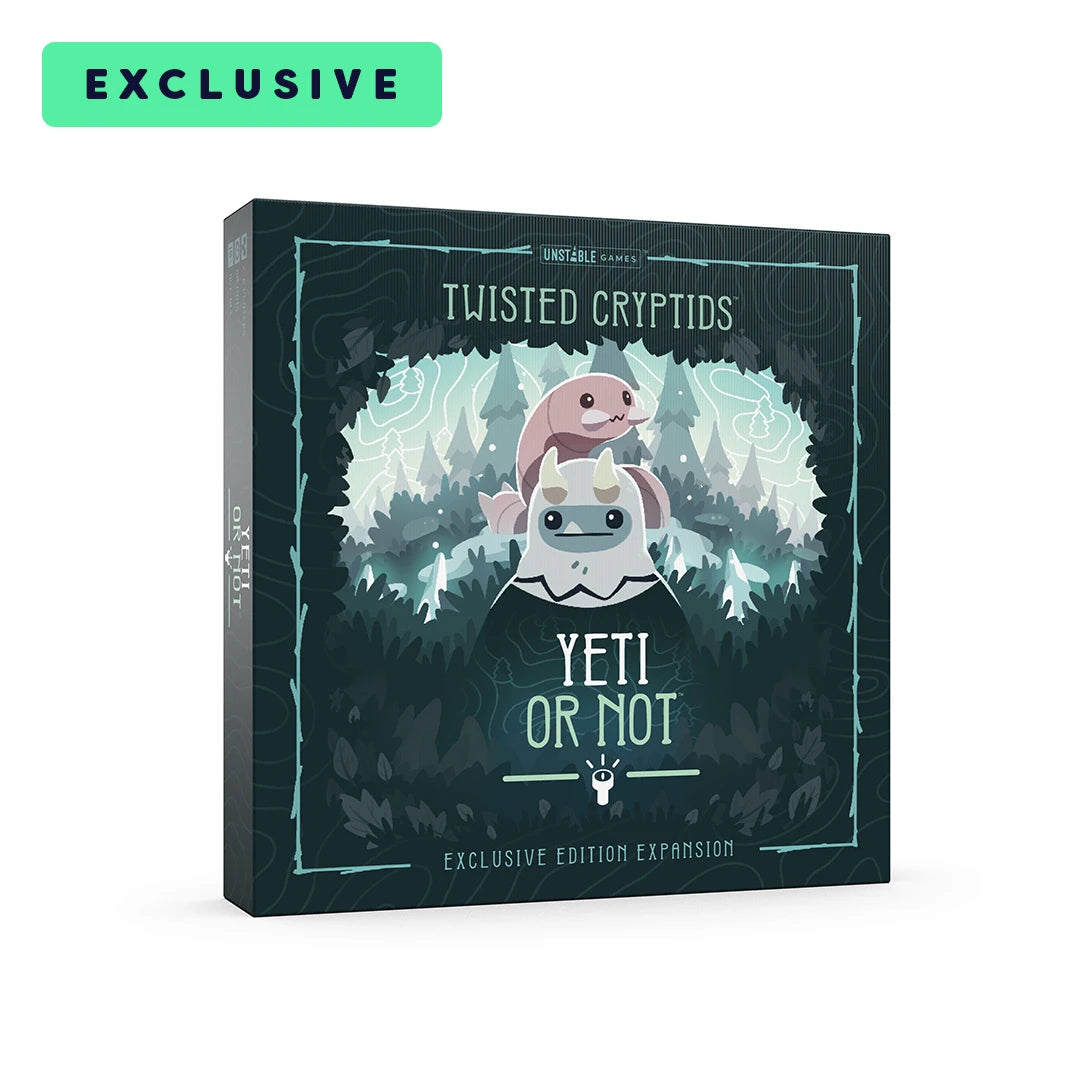 Twisted Cryptids Exclusive Edition + Yeti or Not Exclusive + Cryptid Culture Exclusive (Kickstarter)