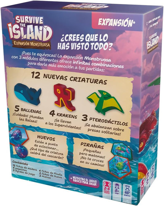 Survive the Island: Expansión Monstruosa (español)