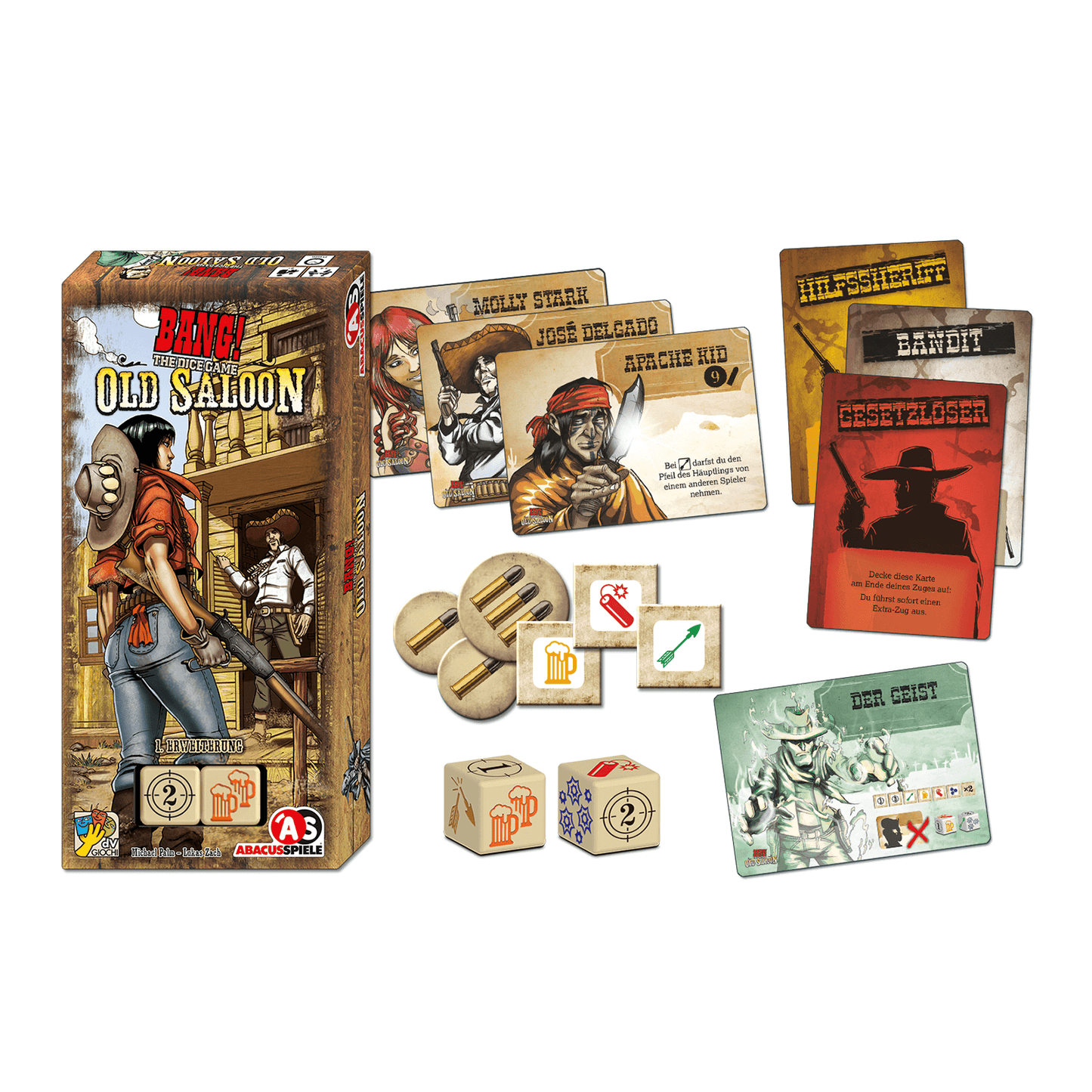 Bang! the Dice Game: Old Saloon