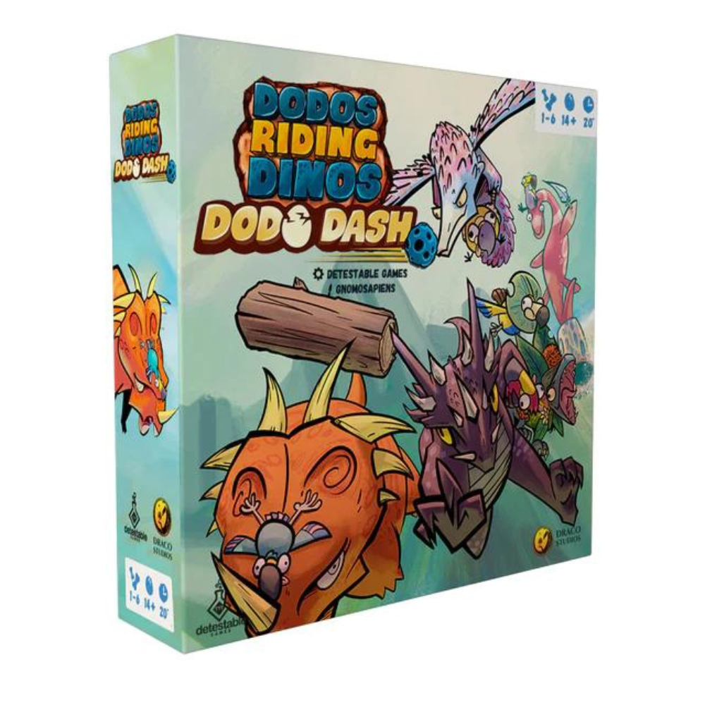 Dodos Riding Dinos: Dodo Dash - Standalone / Expansión (inglés y español)