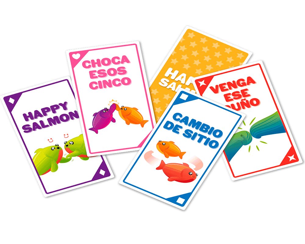 Happy Salmon - Exploding Kittens (español)