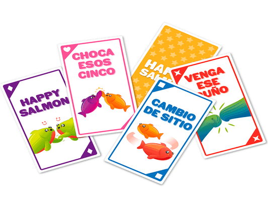 Happy Salmon - Exploding Kittens (español)