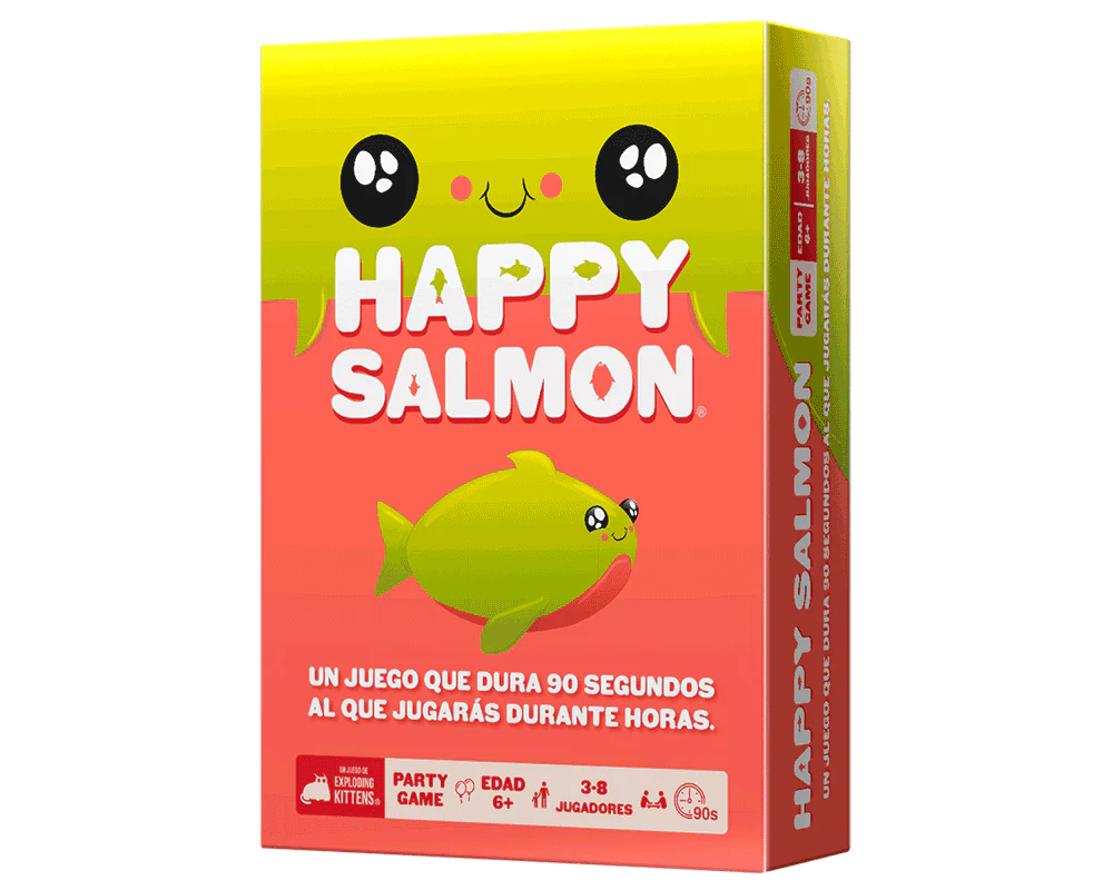 Happy Salmon - Exploding Kittens (español)