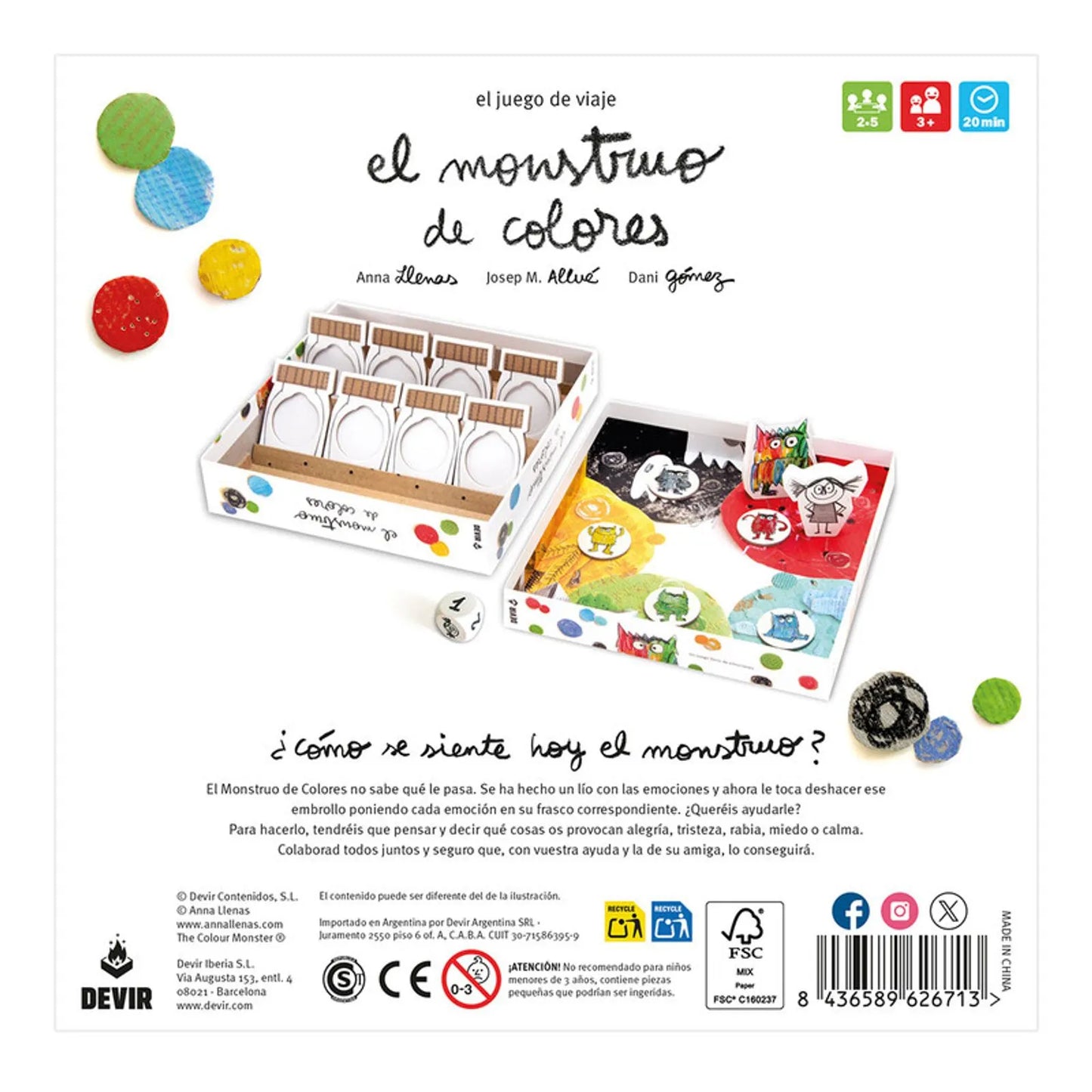 Monstruo de Colores: Edición Viaje