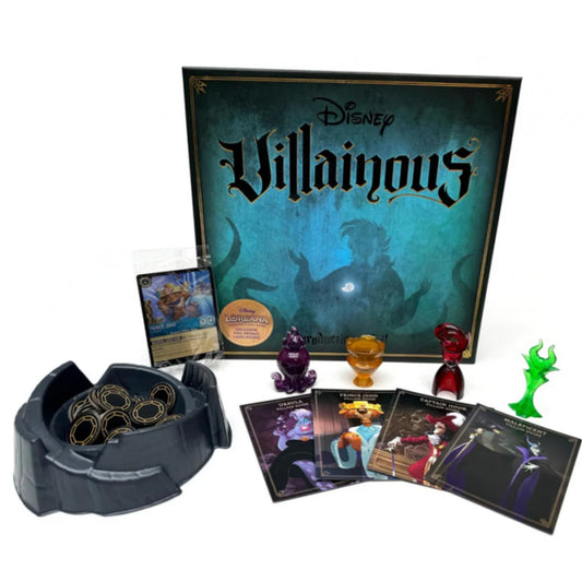 Disney Villainous: Introduction to Evil (español) + Promo Foil Lorcana