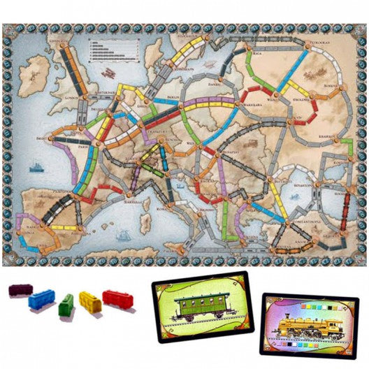 ¡Aventureros Al Tren! / Ticket to Ride - Europa (español)