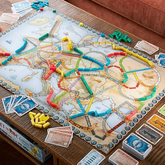 ¡Aventureros Al Tren! / Ticket to Ride - Europa (español)