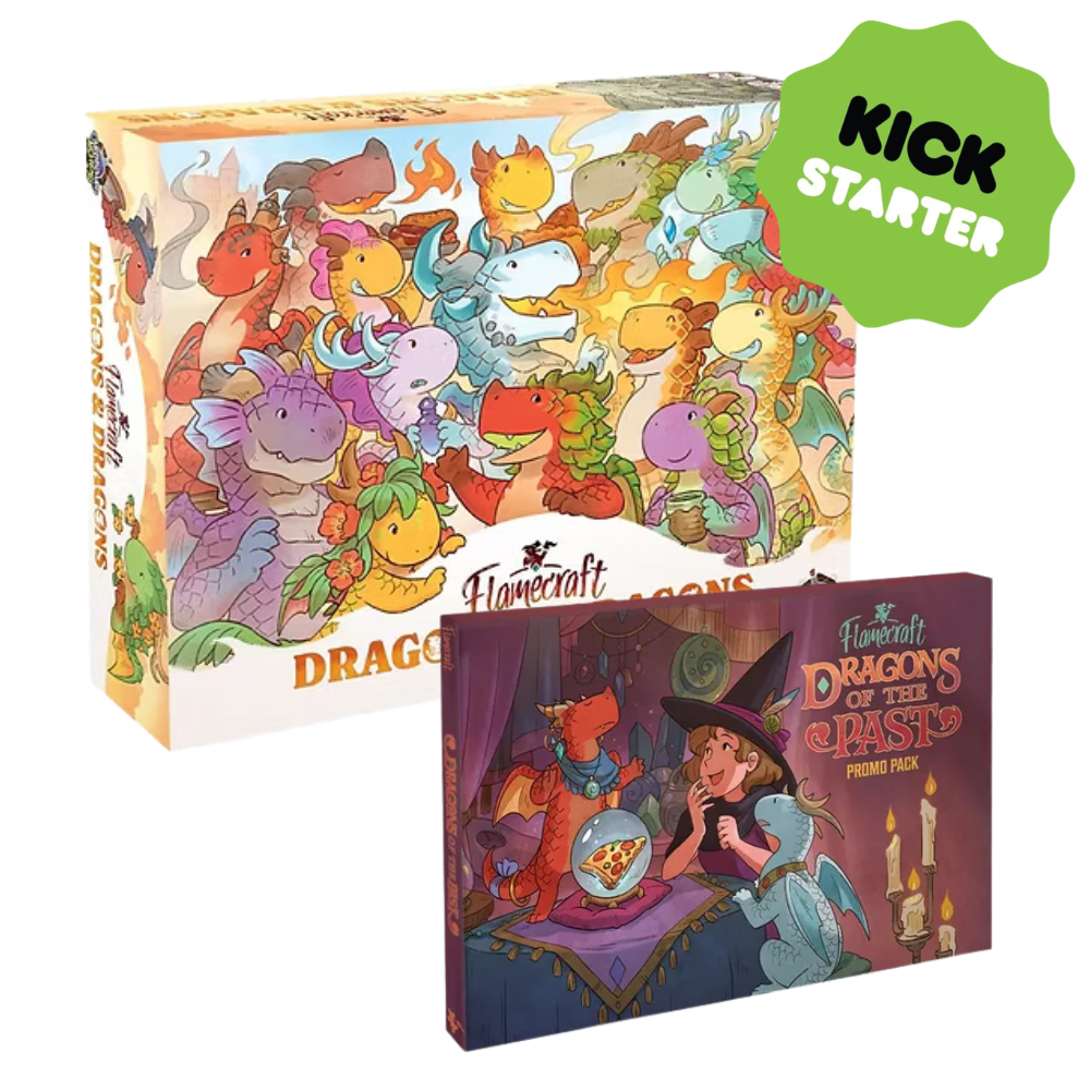 Flamecraft: Dragons & Dragons + Dragons of the Past – Kickstarter
