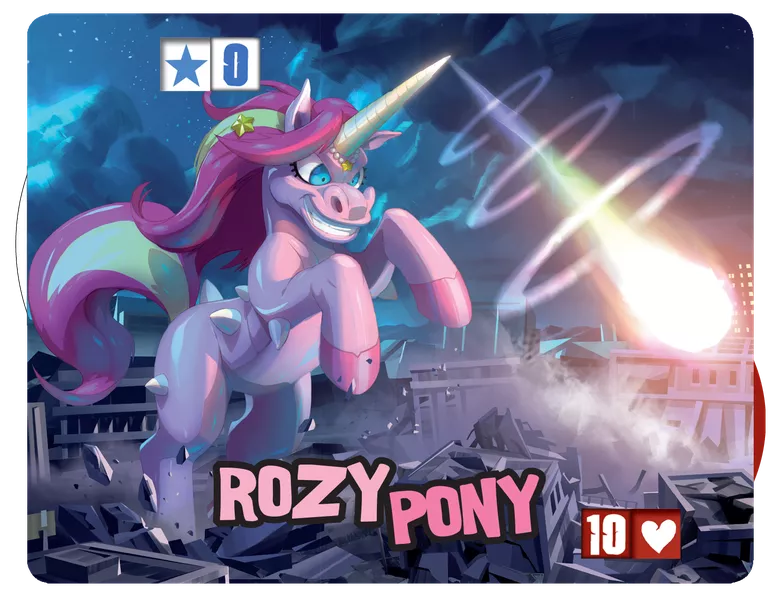 King of Tokyo: Rozy Pony Promo Monster