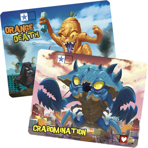 king of tokyo promo monsters King of Tokyo: Crabomination & Orange Death Promo Monster – malditosdados
