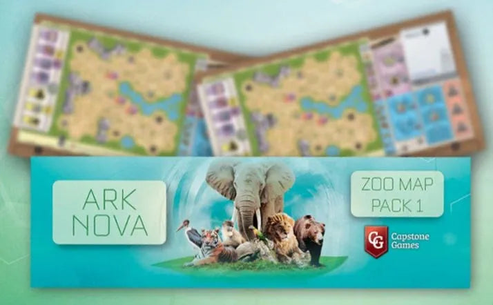 Ark Nova: Mapa 1 Zoo (español)