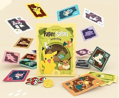 Pokémon - Pikachu & Friends Paper Safari (Exclusivo Corea del Sur)