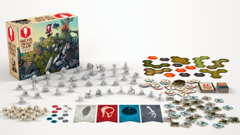 War for Chicken Island (1st edition) + Upgrade Pack (español)