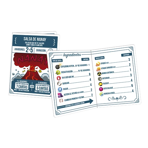 Exploding Kittens: Recetas del Desastre (español)