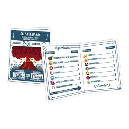 Exploding Kittens: Recetas del Desastre (español)