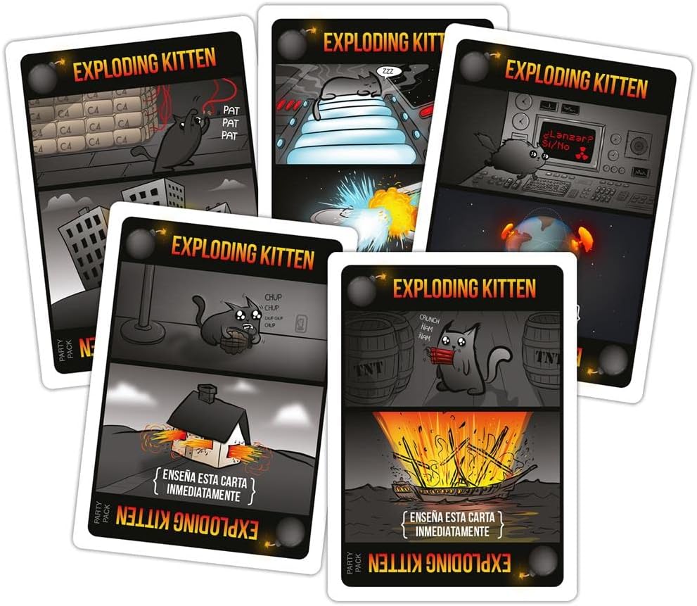 Exploding Kittens Party Pack (español)