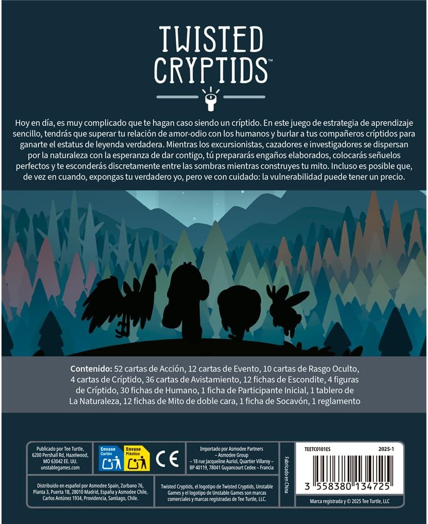 Twisted Cryptids (español)