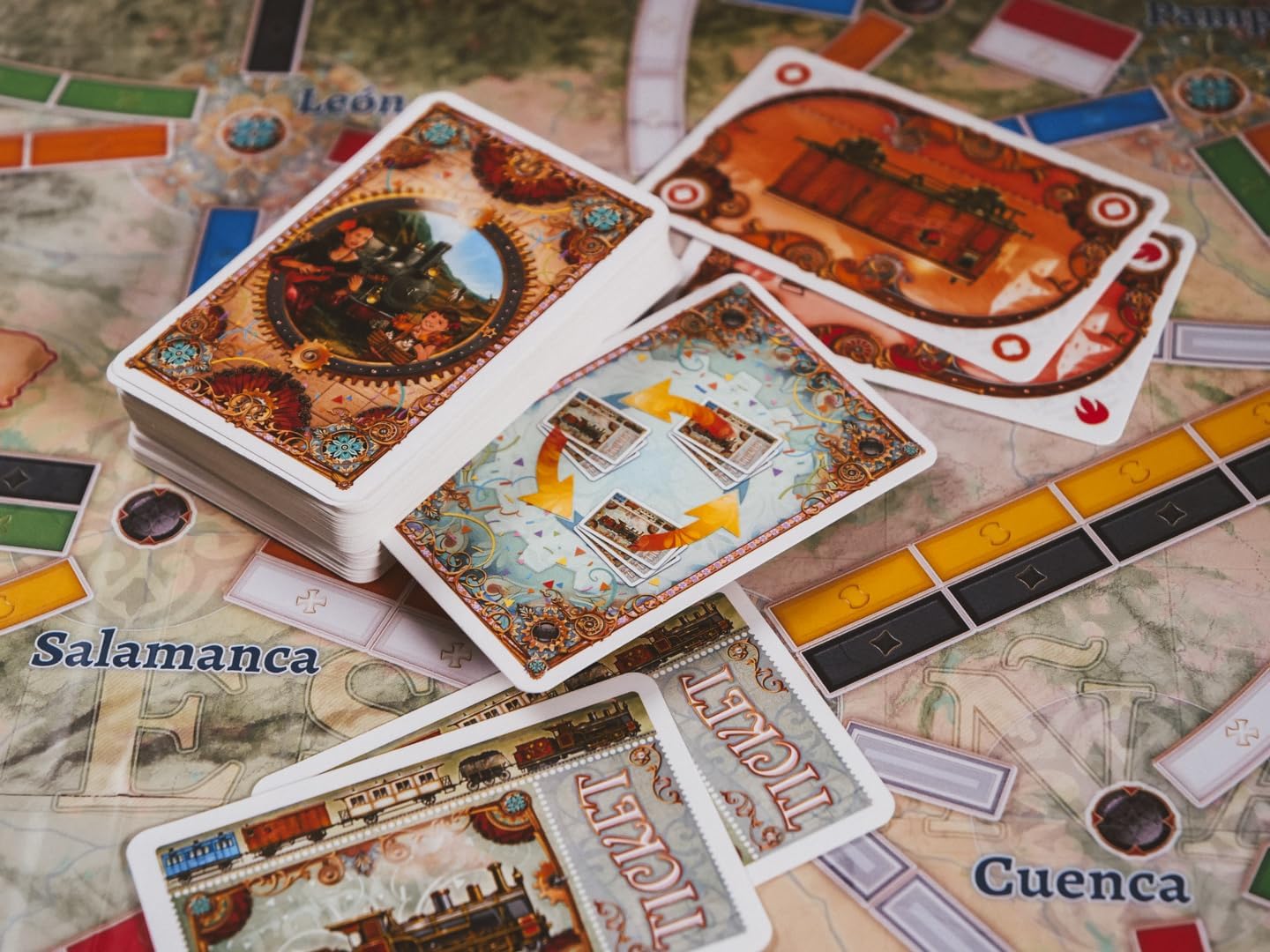 ¡Aventureros Al Tren! / Ticket to Ride - Iberia y Corea Del Sur (español)