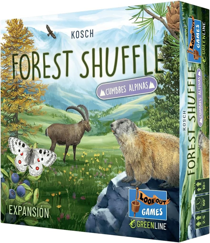 Forest Shuffle: Cumbres Alpinas (español)