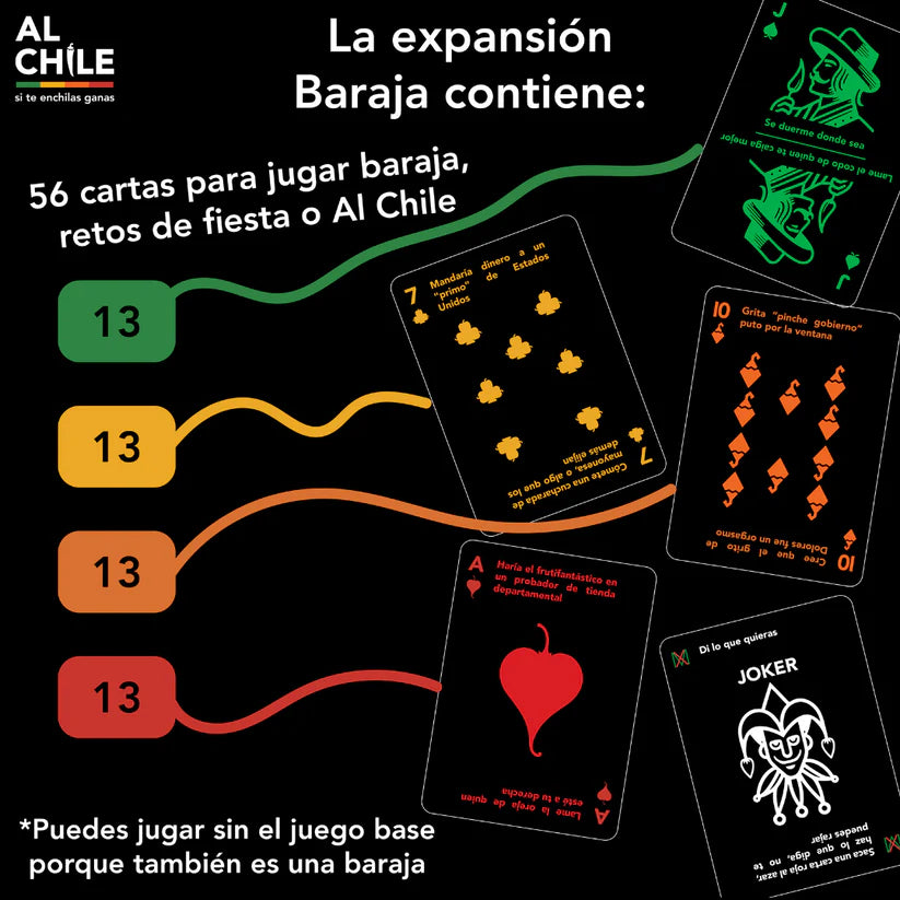Al chile: Baraja