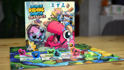 Dodos Riding Dinos: First Race + Miniaturas (español)