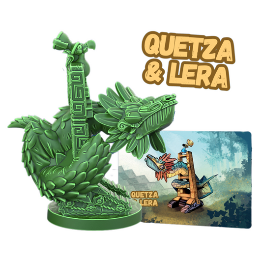 Dodos Riding Dinos: Quetza & Lera (español)