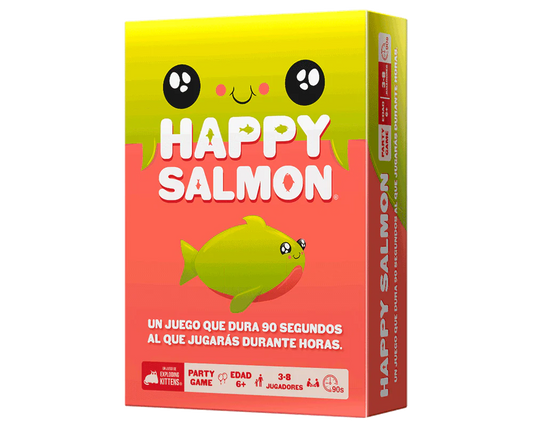 Happy Salmon - Exploding Kittens (español)
