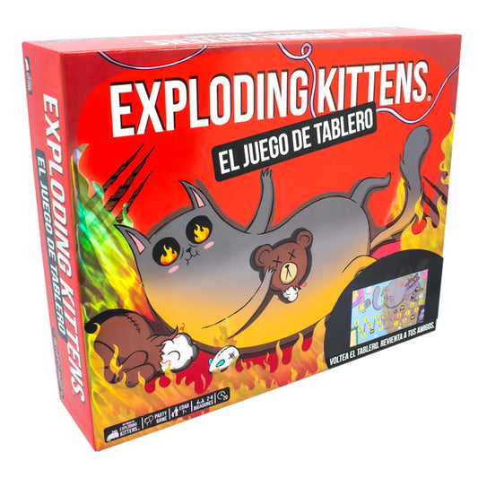 Exploding Kittens: El Juego de Tablero (español)