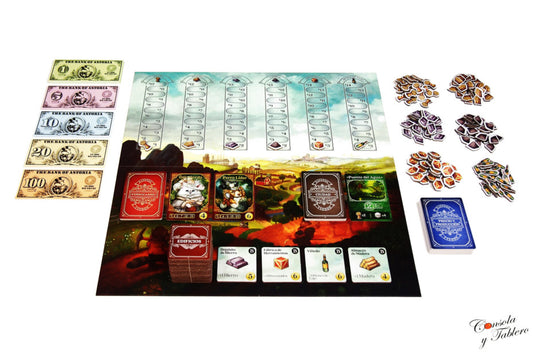 Raccoon Tycoon + Componentes de Madera (español)