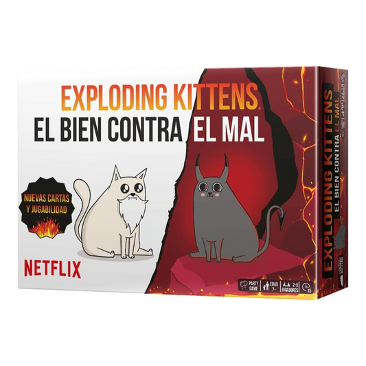 Exploding Kittens: Good vs. Evil  - el Bien Contra el Mal (español)