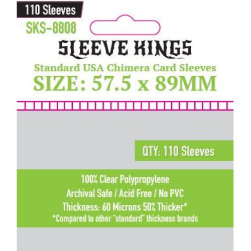 Micas Sleeve Kings Standard USA Chimera 57.5 x 89 mm