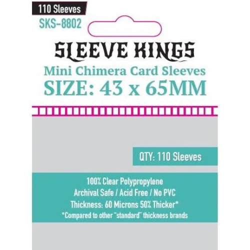 Micas Sleeve Kings Mini Chimera 43 x 65 mm