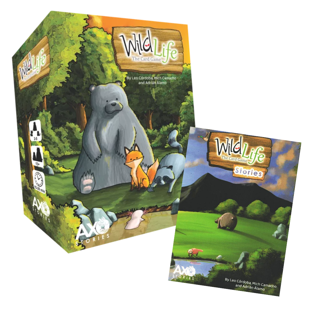 Wild Life: The card game + Stories expansion (Español)