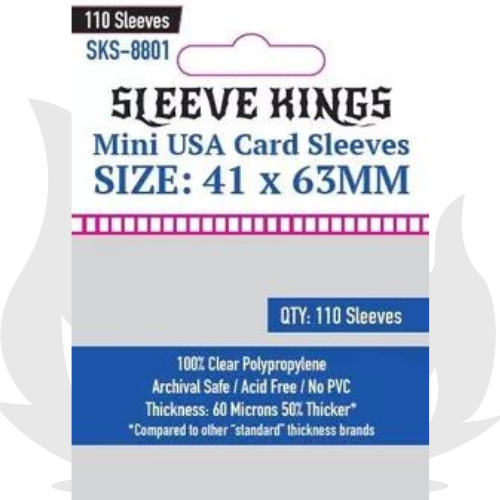 Micas Sleeve Kings Mini USA 41 x 63 mm