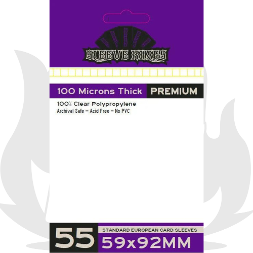 Micas Sleeve Kings Premium Euro 59 x 92 mm