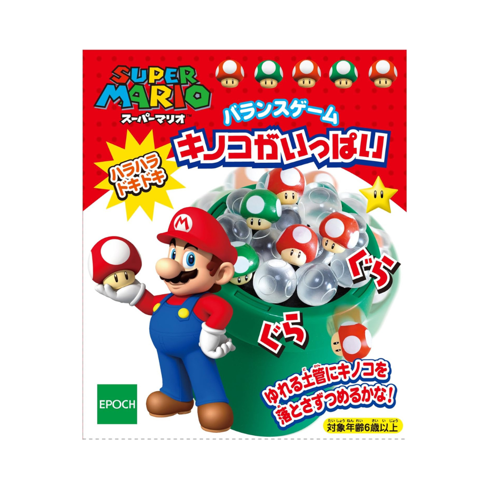 Super Mario Mushroom Balance Game (Exclusivo Japón)