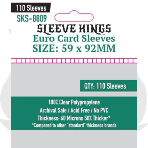 Micas Sleeve Kings Euro 59 x 92 mm