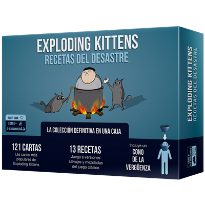 Exploding Kittens: Recetas del Desastre (español)