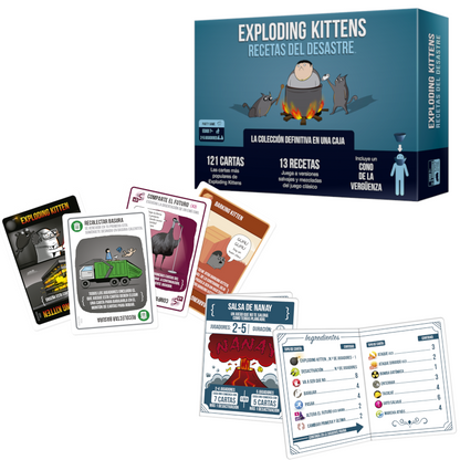 Exploding Kittens: Recetas del Desastre (español)