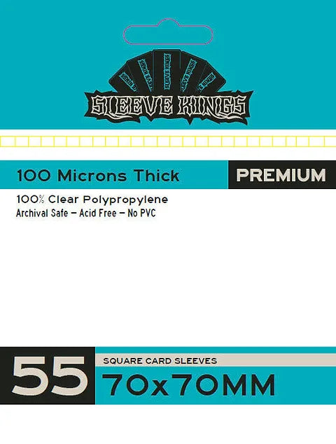 Micas Sleeve Kings Premium 70 x 70 mm