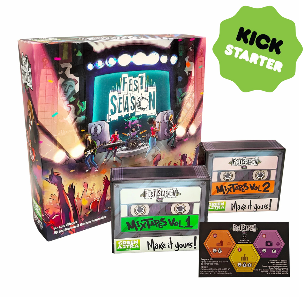 Fest Season + Mix Tapes Vol. 1&2 + Losetas Promo (español) - I Want It All: Kickstarter