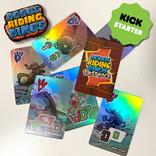 Dodos Riding Dinos: The Mystical Deck of Critters Riding Creatures (multilenguaje)