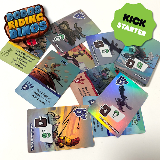 Dodos Riding Dinos: The Mystical Deck of Critters Riding Creatures (multilenguaje)