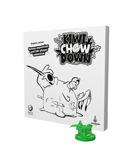 Kiwi Chow Down Nest Miniatures + Expansión 5to Jugador (Kickstarter)