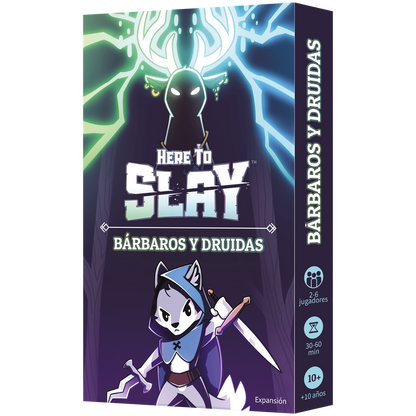Here to Slay: Bárbaros y Druidas (español)
