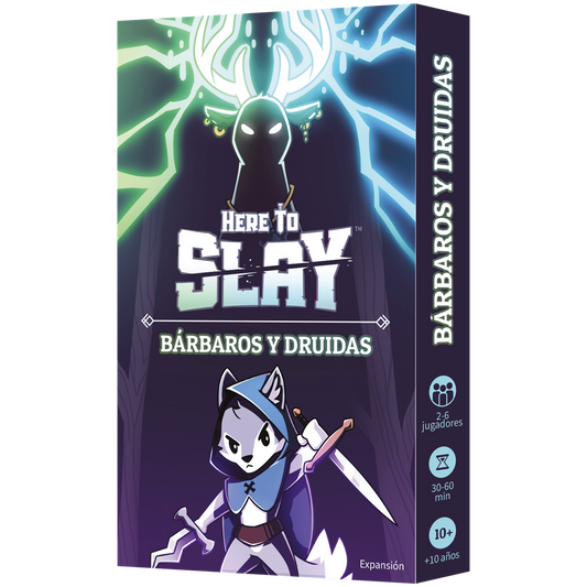 Here to Slay: Bárbaros y Druidas (español)