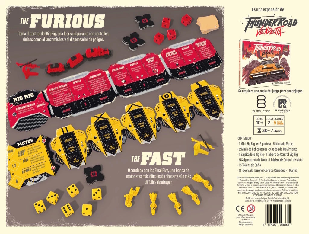 Thunder Road Vendetta: Big Rig and the Final 5 - Parte 2 (español)